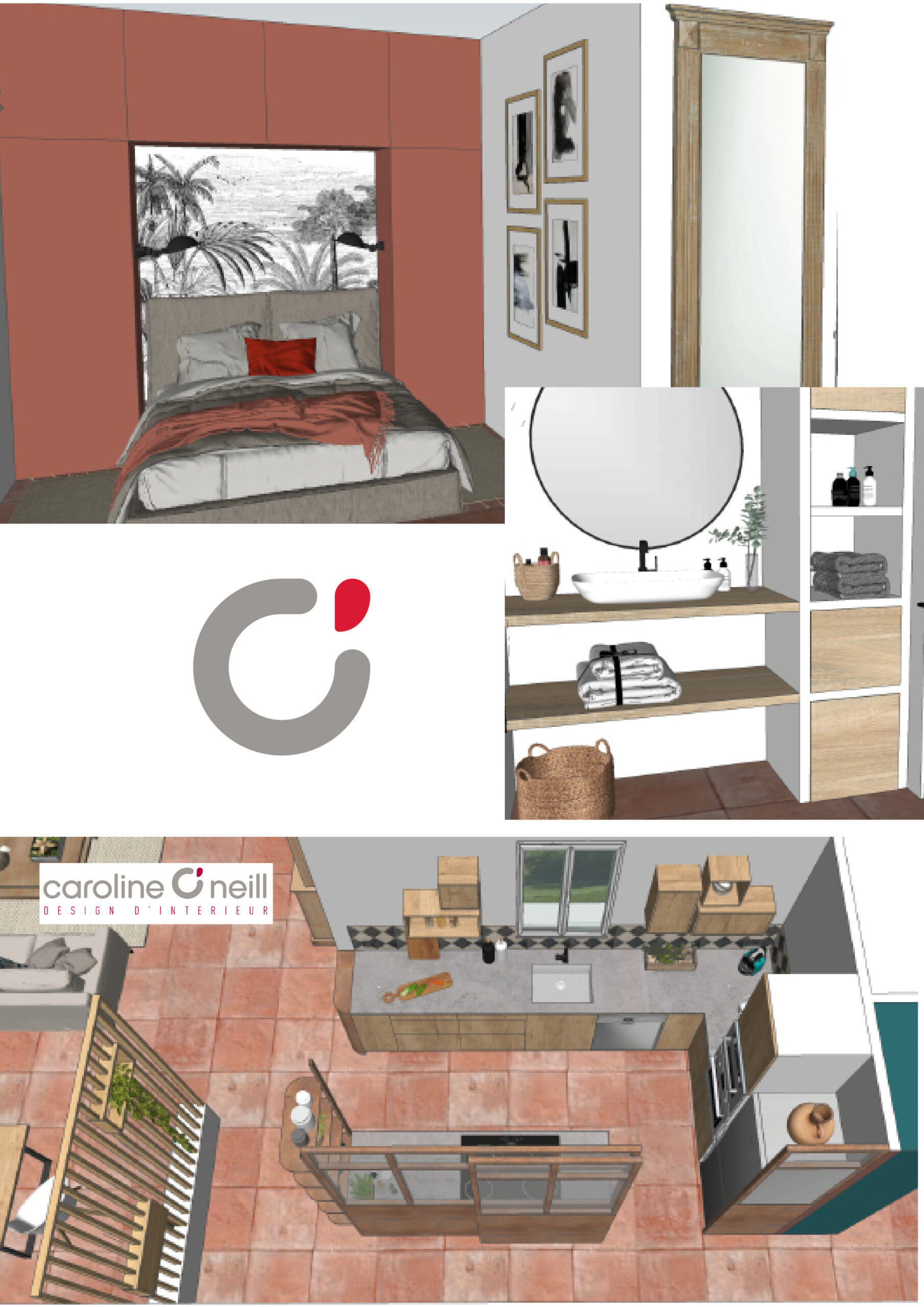 Villecroze Rénovation complète d'une maison contemporaine.