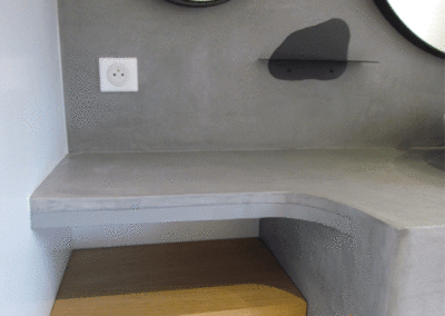 mini étagères en métal pour salle de bain