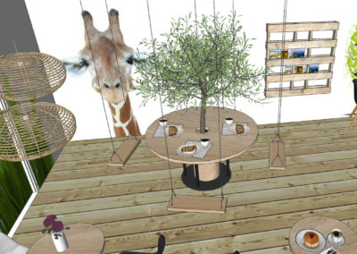 Children’s play areas – tea room