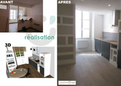 dernière mission de home staging de l'agence Caroline O'Neill