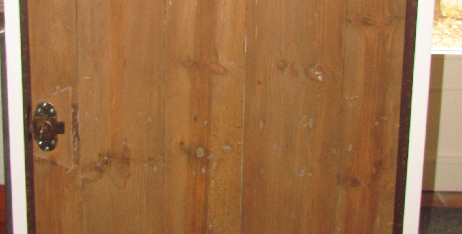 detail of a door made with old doors detail of a door made with old doors